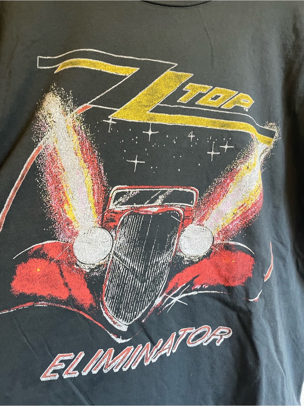 Daydreamer ZZ Top "Eliminator" graphic band t-shirt Medium NWOT - Picture 3 of 8